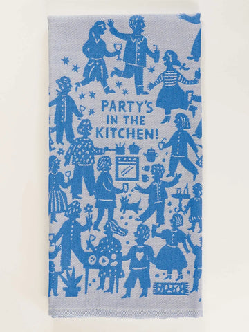 Blue Q Party's In The Kitchen Dish Towel