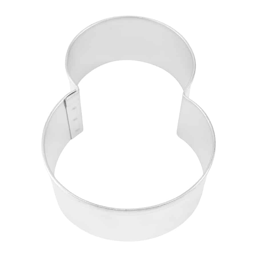 R&M Number 8 Cookie Cutter 3"