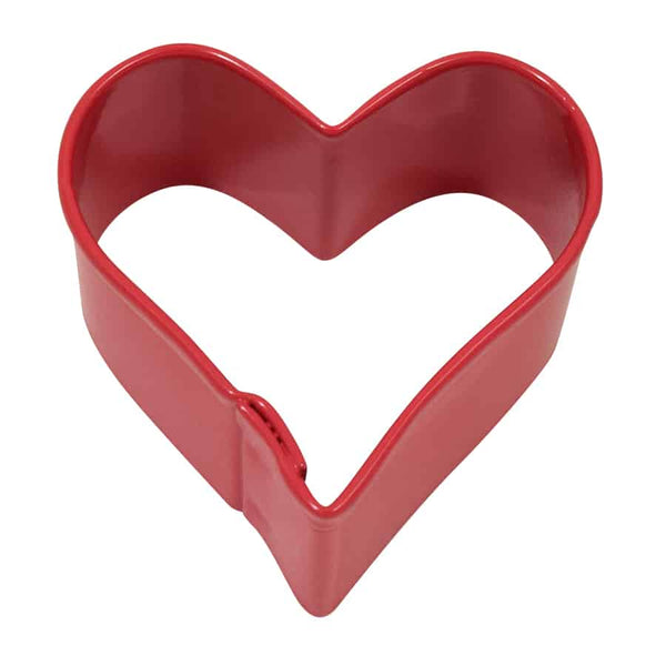 R&M Mini Heart Cookie Cutter (Red, 1.5″)