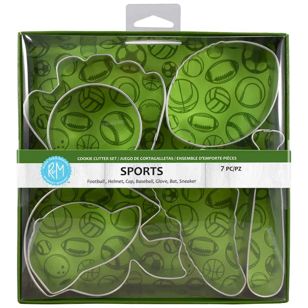 R&M Sports Cookie Cutters 7 PC Set