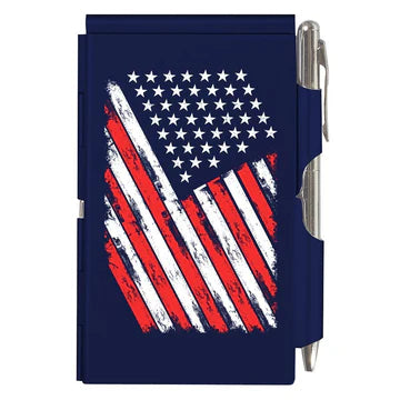Wellspring Distressed Flag Flip Note