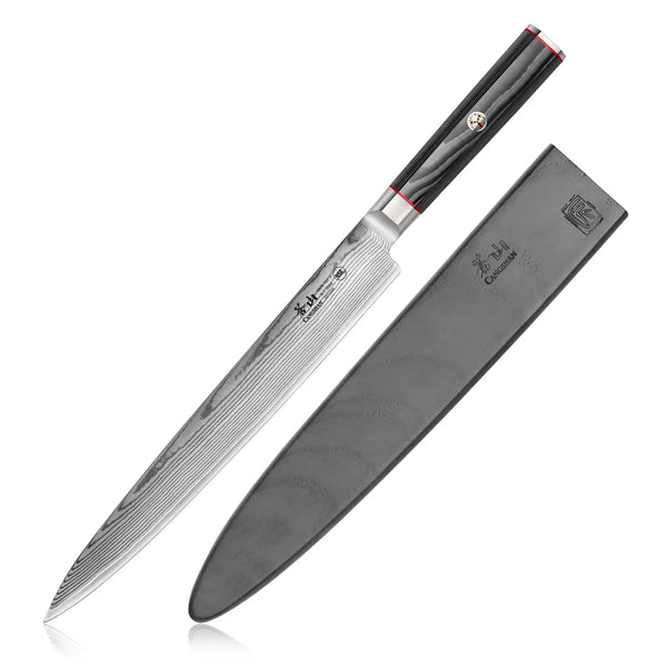 Cangshan Yari 10in Sashimi Knife with Sheath