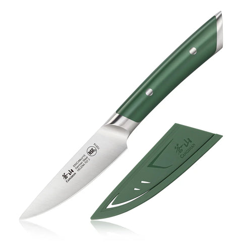 Cangshan Helena 3.5" Green Paring Knife