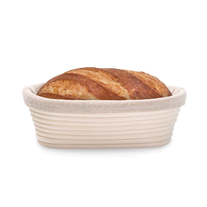 HIC Mrs. Anderson's Baking Brotform Bread-Proofing Basket, Oval