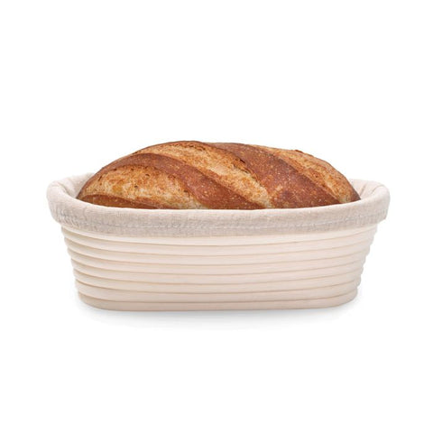 HIC Mrs. Anderson's Baking Brotform Bread-Proofing Basket, Oval