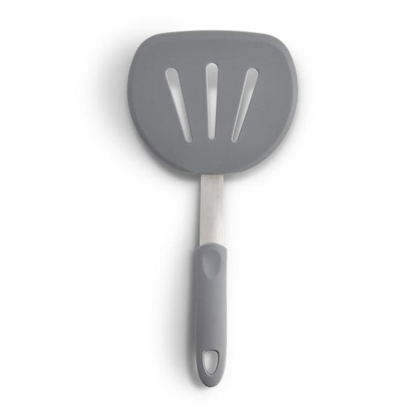 HIC Kitchen Wide Slotted Non-Stick Flexible Spatula