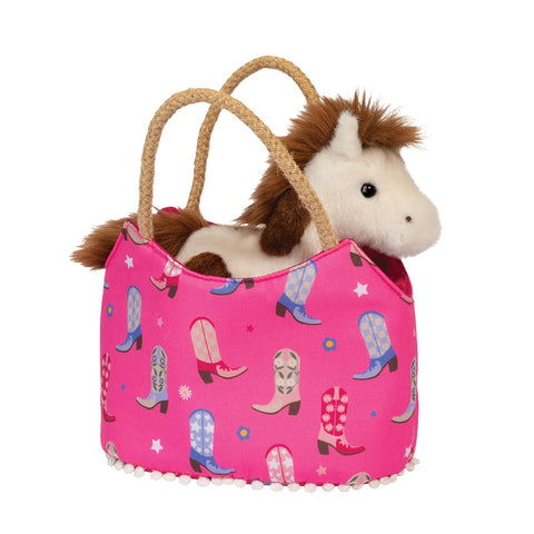 Douglas Cowgirl Boots Sassy Sak with Horse