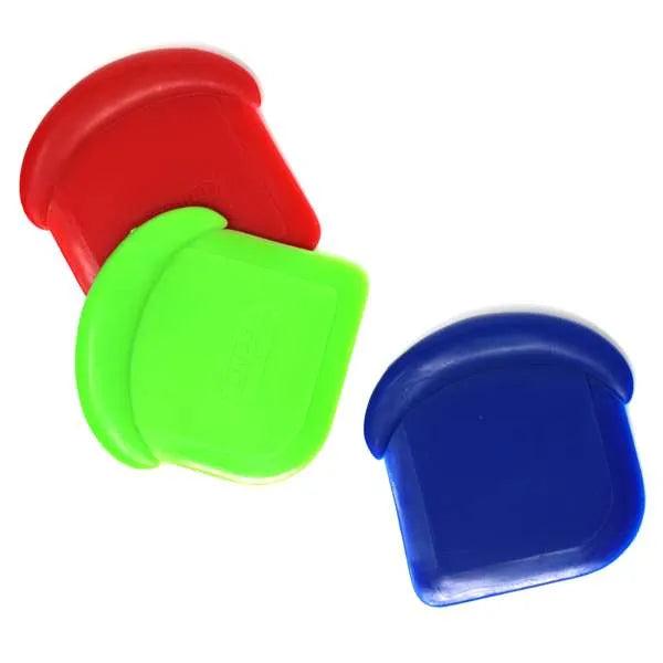 Norpro Scraper Set of 3 Assorted Colors