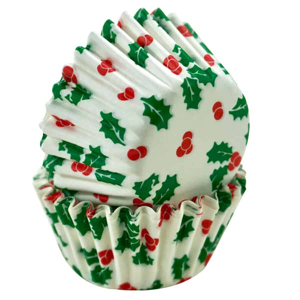 R&M Petit Four Cupcake Liners Christmas /100