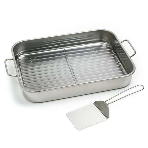 Norpro Stainless Steel Roaster Pan Set