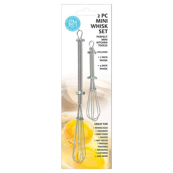 R&M Mini Whisk 2PC Set
