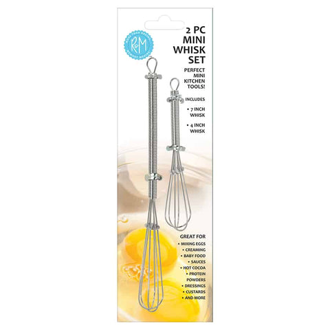 R&M Mini Whisk 2PC Set