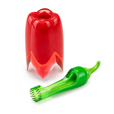 HIC Joie 2-In-1 Pepper Corer