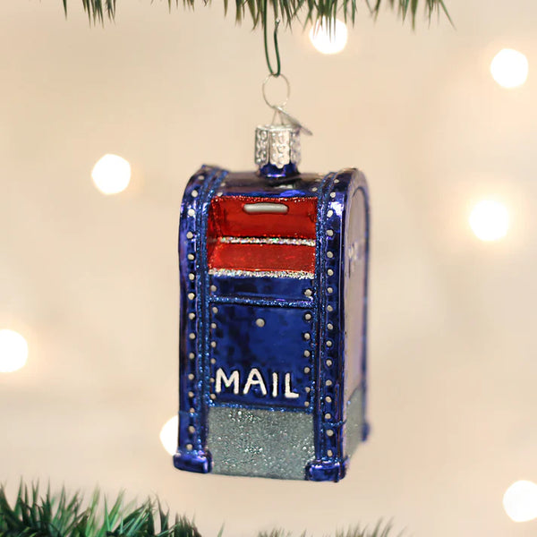 Old World Christmas Mail Box Ornament