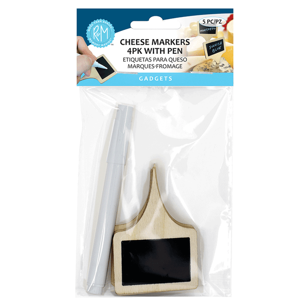 R&M Cheese Markers 4PK with Pen