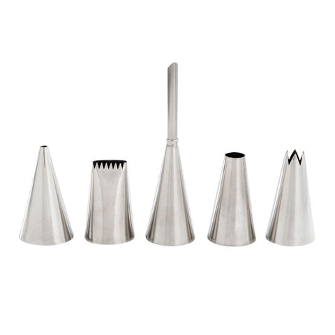 HIC Mrs. Anderson's Baking Decorating Tips, 5ct