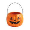 Mudpie Orange Pumpkin Treat Bucket