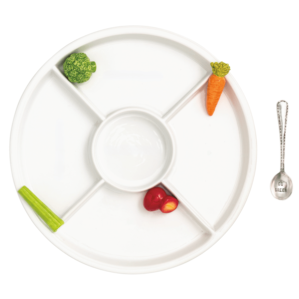 Mudpie Veggie Crudite Set