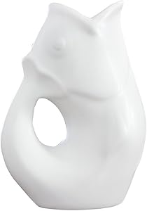 Gurgle Pot Medium Matte White