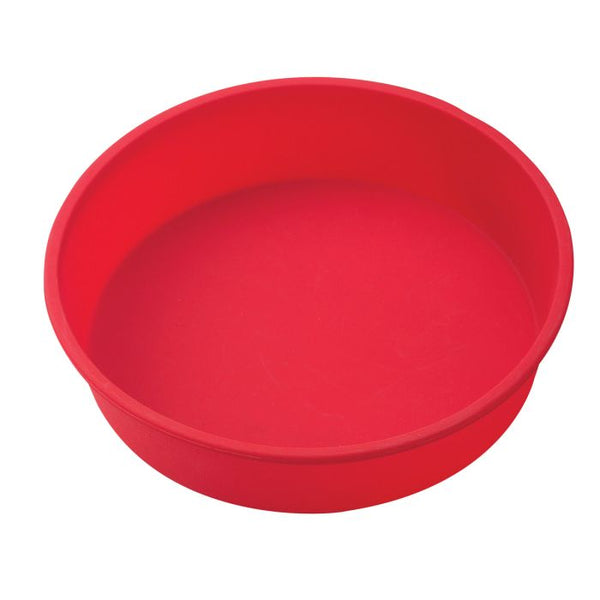 Mrs. Anderson's Baking Silicone Round Cake Pan, 9.5in