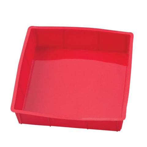 HIC Mrs. Anderson's Baking Silicone Square Cake Pan, 9in