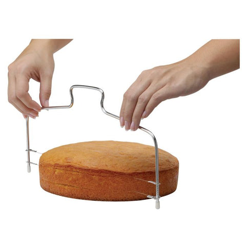 HIC Mrs. Anderson's Baking Adjustable Cake Slicer & Leveler