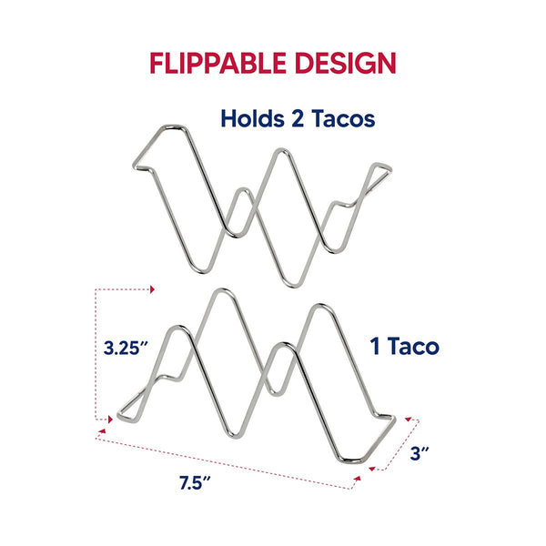 HIC Kitchen Taco Rack, Set of 2