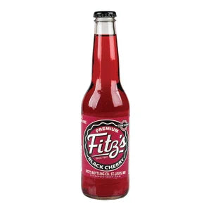 Nassau Candy Company Fitz's Black Cherry Soda