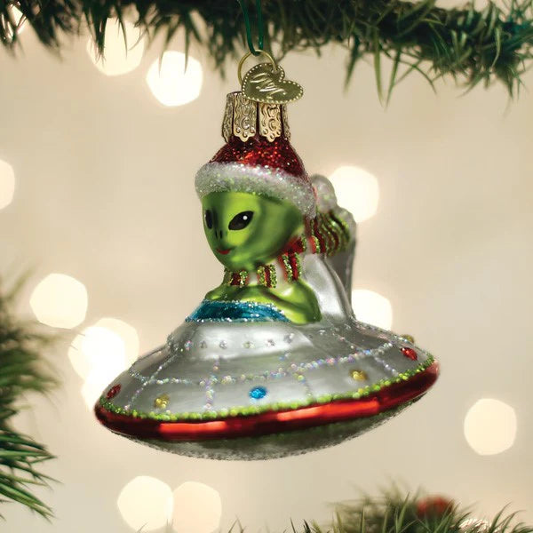 Old World Christmas UFO Ornament