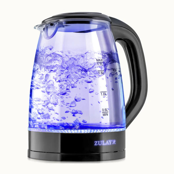 Zulay Electric 1.7L Glass Kettle