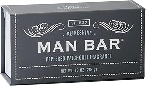 Man Bar Peppered Patchouli Fragrance Soap