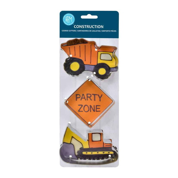 R&M Construction 3 PC Cookie Cutter Set