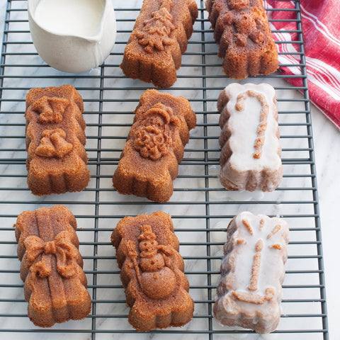 Nordic Ware Holiday Mini Loaf Pan