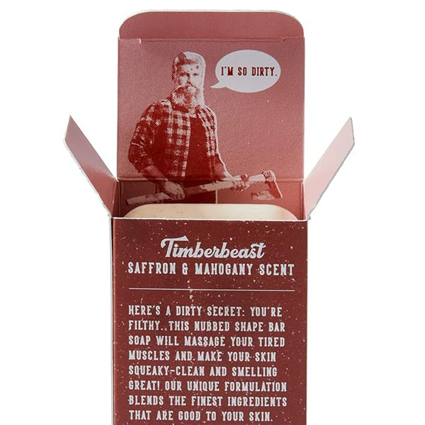San Francisco Soap Company Filthy Man Bar Soap Saffron & Mahogany Scent