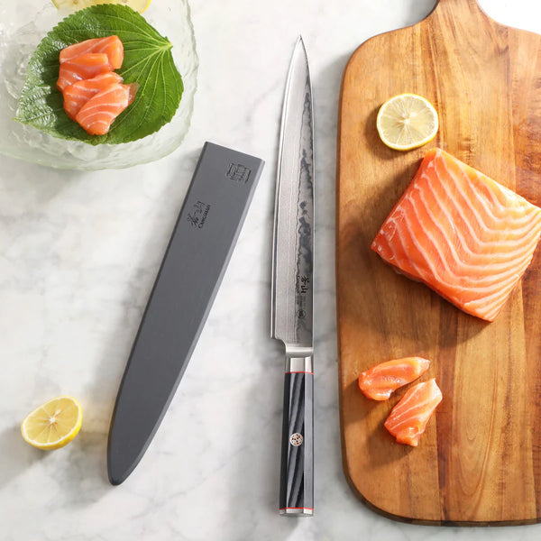 Cangshan Yari 10in Sashimi Knife with Sheath