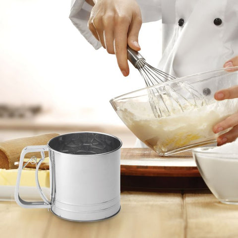 HIC Mrs. Anderson's Baking Squeeze Sifter, 5 Cup