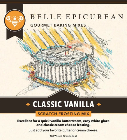 Belle Epicurean Vanilla Frosting Mix