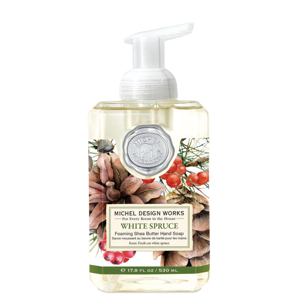 Stonewall Kitchen White Spruce Foaming Hand Soap