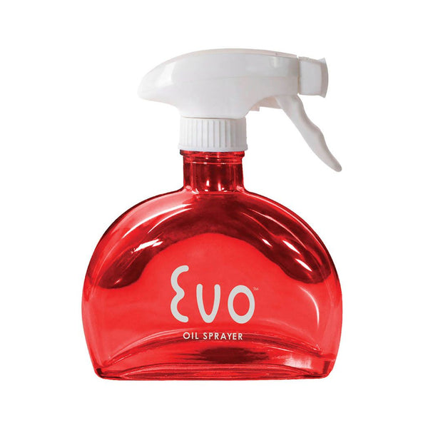 Evo Glass Oil Sprayer Bottle, Red, 6oz