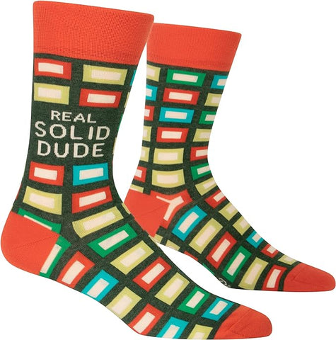 BQ Real Solid Dude Socks