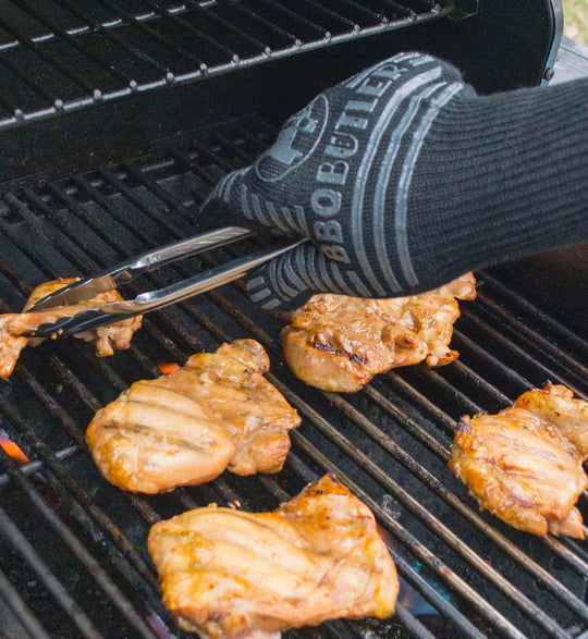 The BBQ Butler Heat Resistant Knit Grill Gloves