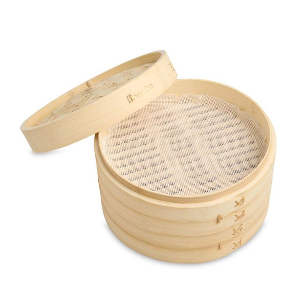 HIC Helen's Asian Kitchen Silicone Steamer Liners, 10-Inch, Set of 4