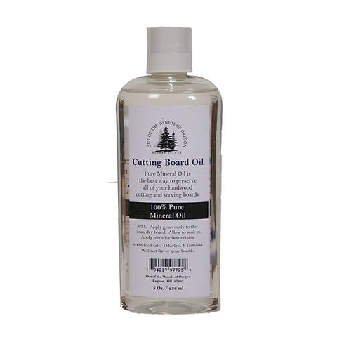Out of the Woods Oregon Food Grade Cutting Board Oil 8oz