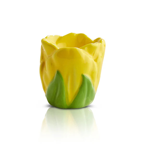 Nora Fleming Tiptop thru 'em Yellow Tulip