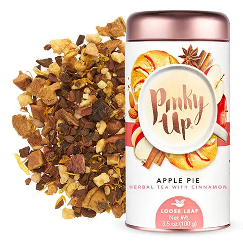 Pinky Up Apple Pie Loose Leaf Tins
