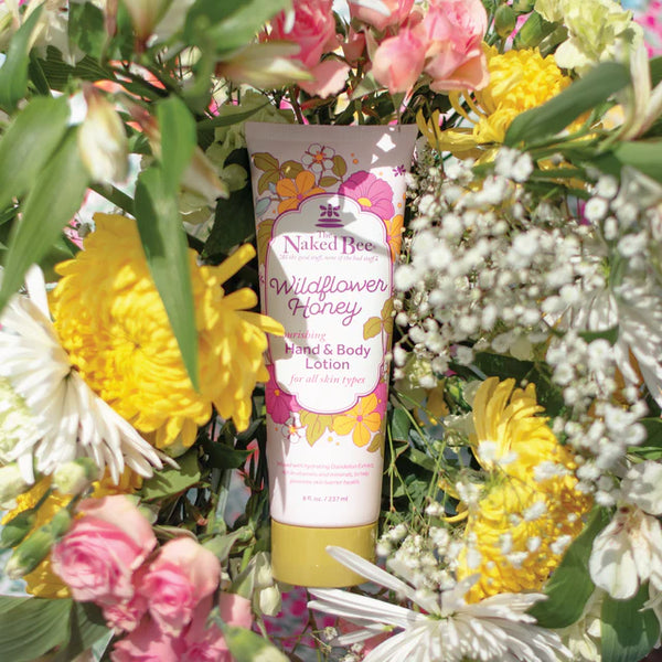 Naked Bee Wildflower Honey Hand and Body Lotion 8oz