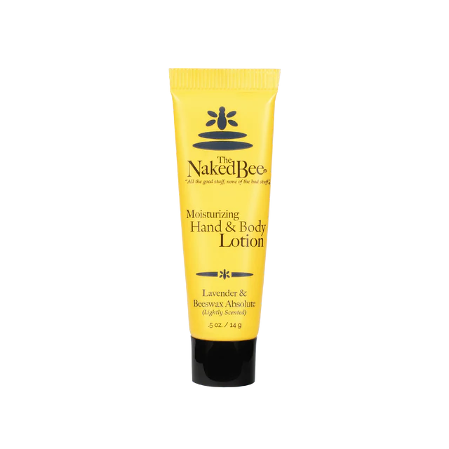The Naked Bee Lavender & Beeswax Lotion 0.5oz
