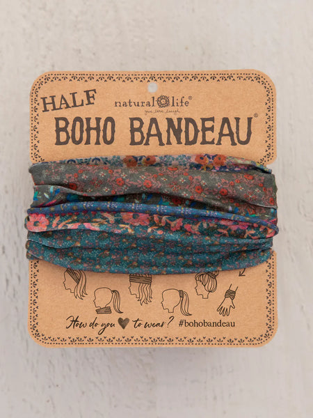 Natural Life Half Boho Bandeau Vintage Patchwork