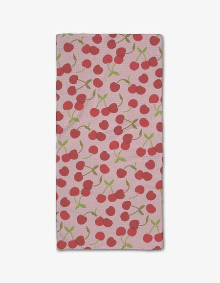 Geometry Cheery Cherries Bar Towel