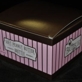 BGC- 1lb Soft Peanut Brittle Brown Box